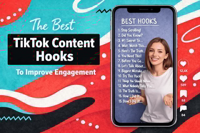 The Best TikTok Content Hooks To Improve Engagement