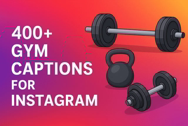 Gym Captions for Instagram