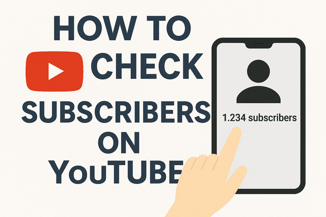 How to Check Subscribers on YouTube & Effective Tips