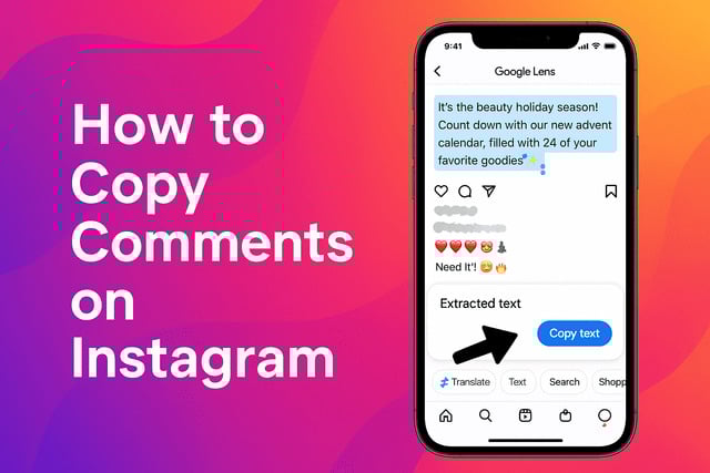 How To Copy Comments on Instagram