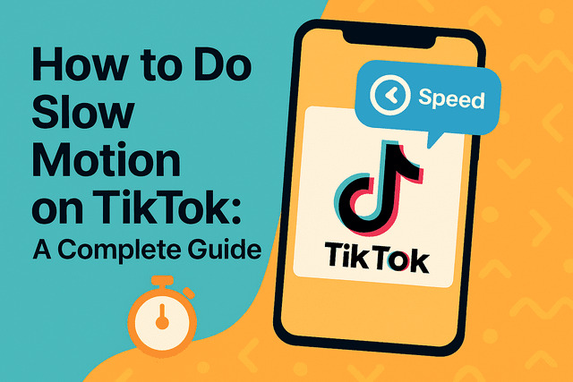 How to Do Slow Motion on TikTok: A Complete Guide