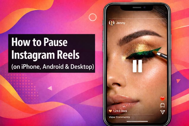 How to Pause Instagram Reels