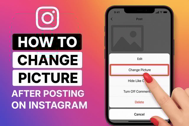 How to Replace a Photo on Instagram After Posting