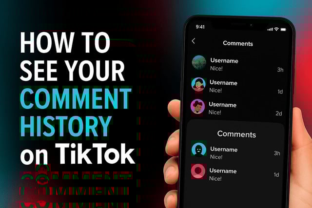 How to See Your Comment History on TikTok
