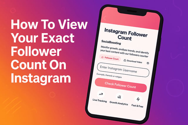 How To View Your Exact Follower Count On Instagram