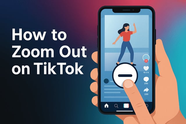 How to Zoom Out on TikTok