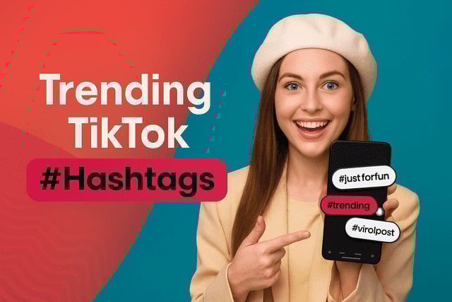trending tiktok hashtags