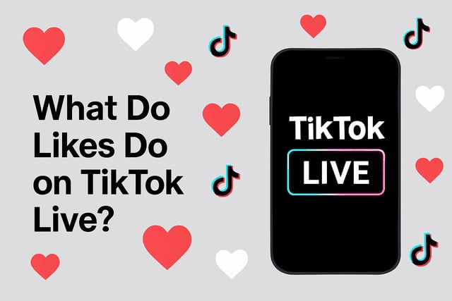 what do likes do on tiktok live