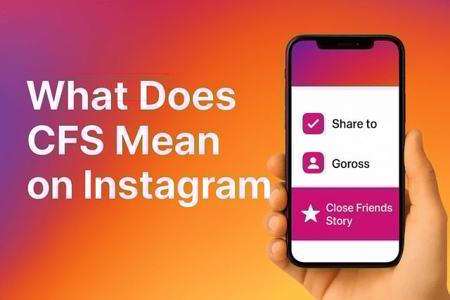 What Does CFS Mean on Instagram