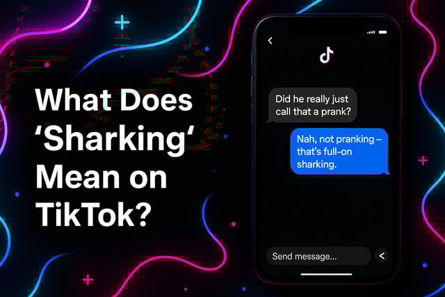 what does sharking mean on tiktok