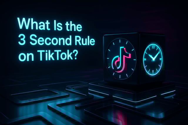 what is 3 second rule on tiktok