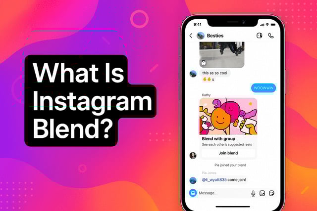 what is instagram blend
