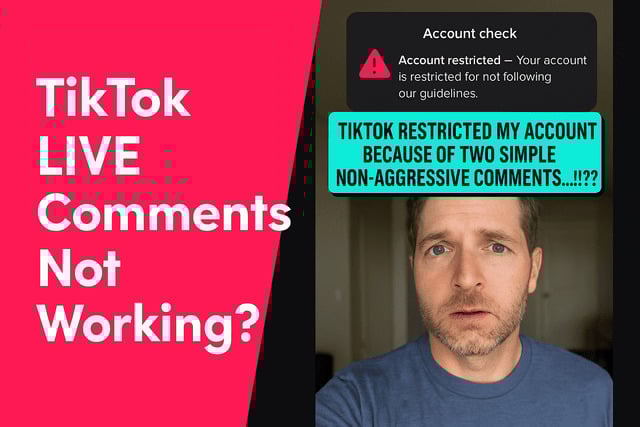 Why Can’t I View or Send Comments on TikTok LIVE