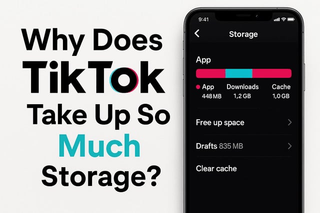Why Does TikTok Take Up So Much Storage?