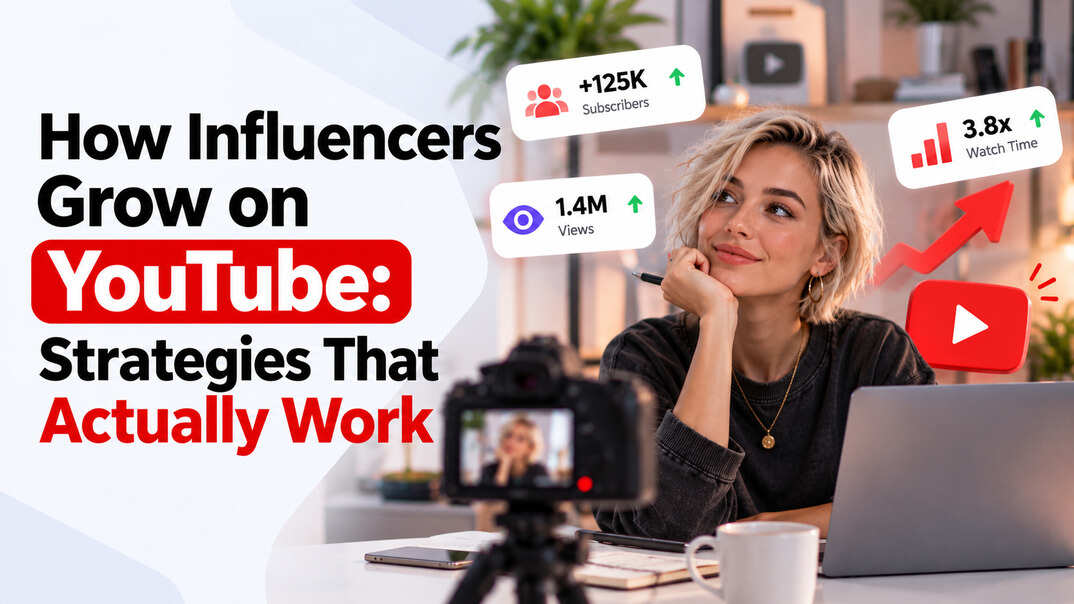 How Influencers Grow on YouTube: Strategies That Actually Work