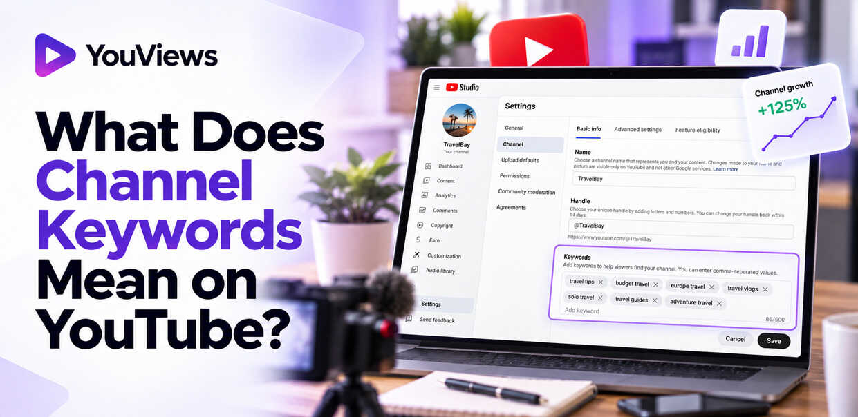 What Does Channel Keywords Mean on YouTube (How to Add Them)