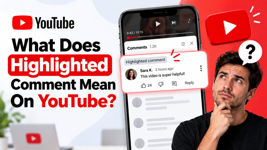 What Does Highlighted Comment Mean On YouTube?